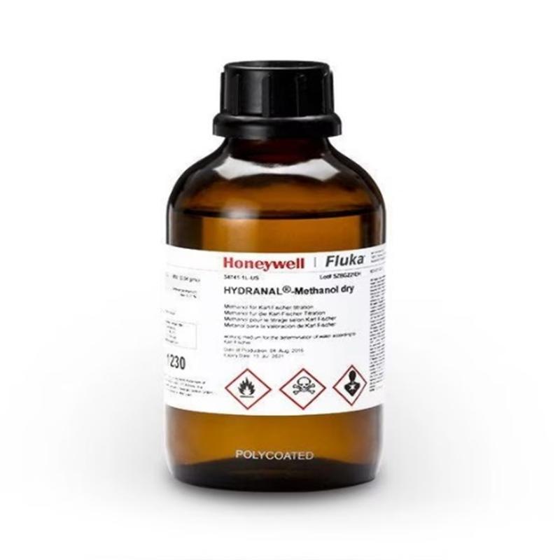 Hydranal®-метанол сухий, реагент для однокомпонентного волюмометричного титрування за методом Карла Фішера (робоче середовище), 1 л